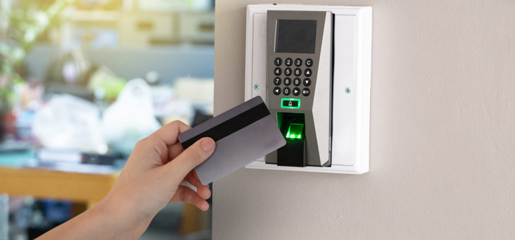 key card entry system Ensley